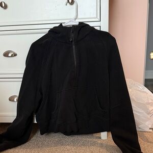 Black Lululemon Scuba Half-zip